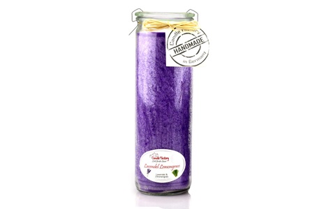 Candle factory, Candle Factory - Duftkerze Lavendel und Lemongrass Big Jumbo, Candle Factory Duftkerze Lavendel und Lemongrass Big Jumbo