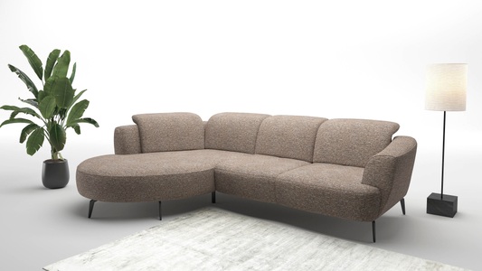 sit&more Ecksofa »Zoe«, ink.Sitztiefenverstellung, wahlweise mit Kopfteilverstellung