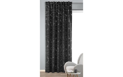 Stotz, Stotz - Decor AG Nachtvorhang mit Faltenband Jonas 135 x 245 cm, 