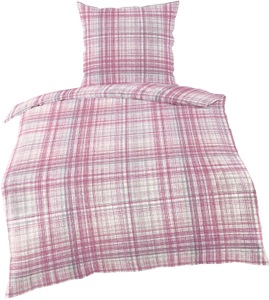 Bierbaum, BIERBAUM Bettwäsche »Nina«, (2 tlg.), mit grafsichem Muster, BIERBAUM Bettwäsche »Nina«, mit grafsichem Muster
