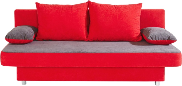 COLLECTION AB, COLLECTION AB Schlafsofa, COLLECTION AB Schlafsofa »ULLA inkl. Bettfunktion und Bettkasten«, Schlafsofa,Bettfunktion,Bettkasten,inkl. Rückenkissen,Armlehnekissen