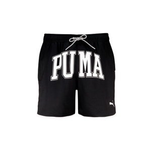 PUMA Badeshorts, (1 St.), mit auffälligem Logo-Schriftzug
