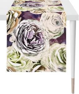 APELT, APELT Tischläufer »Anais - Rosenblüten«, (1 St.), Digitaldruck, APELT Tischläufer »Anais - Rosenblüten«, (1 St.), Digitaldruck