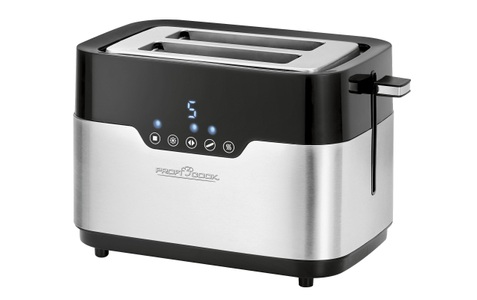 Profi Cook, Profi Cook PC-TA 1170 Toaster Schwarz, Edelstahl, ProfiCook - Toaster PC-TA 1170, Multicolor