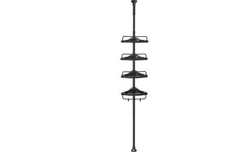 SONGMICS Badregal »85-305 cm Schwarz«