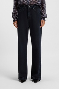 BOSS ORANGE High-waist-Jeans »Marlene High Rise Premium Damenmode«, Wide Leg