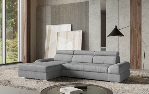 sit&more Ecksofa »Broadway L-Form«, mit verstellbaren Kopfteilen, wahlweise mit Bettfunktion