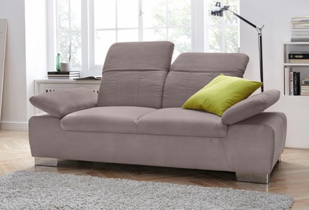 DOMO collection, DOMO collection 2-Sitzer, DOMO collection 2-Sitzer »Milan«, mit Rückenverstellung und Federkern