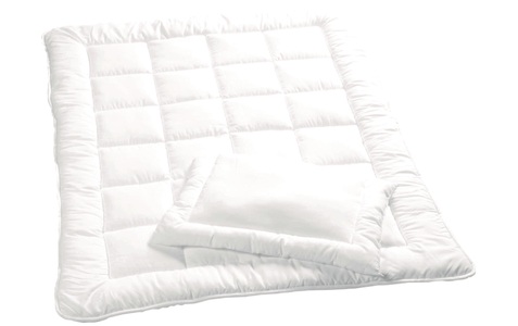 Odenwälder, ODENWÄLDER Steppbetten-Set Mikrofaser 100x135 / 40x60, Odenwälder Kinderbettdecke »Duvet Microfaser Bettenset 2 tl.«, normal, (2 St.)