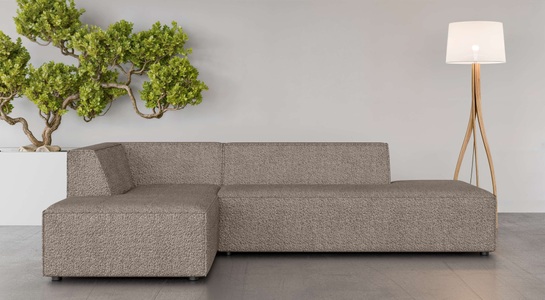 INOSIGN Ecksofa »Cavan«, L-Form, Ottomane links oder rechts bestellbar