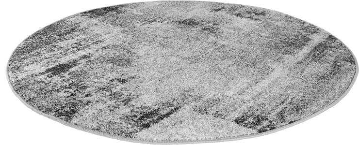 andiamo, Teppich, »Luna«, Andiamo, rund, Höhe 7 mm, maschinell gewebt, Andiamo Teppich »Luna«, rund, 7 mm Höhe, Kurzflor, modernes Design, ideal im Wohnzimmer & Schlafzimmer