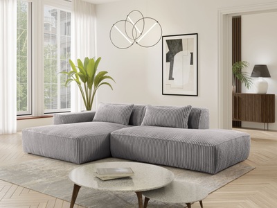 exxpo - sofa fashion, exxpo - sofa fashion Ecksofa »Billund modernes Designsofa, bequem und elegant, Breite 294cm, L-Form« modern, L-form, Wellenfedern, inklusive 2x Nierenkissen, exxpo - sofa fashion Ecksofa »Billund modernes Designsofa, bequem und elegant, Breite 294cm, L-Form« modern, L-form, Wellenfedern, inklusive 2x Nierenkissen