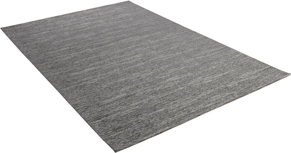 THEKO, Teppich, »Kapstadt uni«, THEKO, rechteckig, Höhe 5 mm, maschinell gewebt, THEKO Teppich »Kapstadt uni«, rechteckig, 5 mm Höhe, Flachgewebe, ideal im Wohnzimmer & Schlafzimmer
