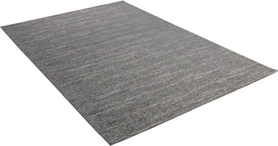 THEKO, Teppich, »Kapstadt uni«, THEKO, rechteckig, Höhe 5 mm, maschinell gewebt, THEKO Teppich »Kapstadt uni«, rechteckig, 5 mm Höhe, Flachgewebe, ideal im Wohnzimmer & Schlafzimmer