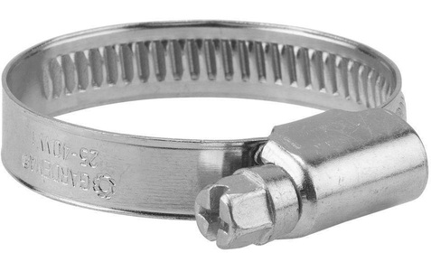 Gardena, Schlauchschellen (7193-20), Schlauchstück, GARDENA Schlauchschelle 07193-20 Stahl glanzverzinkt Bündel-Ø (min.) 25 mm Bündel-Ø (max.) 40 mm 2 St.