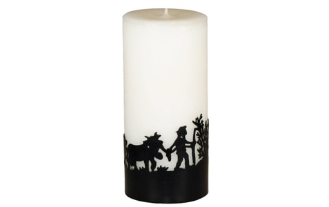 Schulthess Kerzen, Schulthess Kerzen Schulthess Kerzen, Schulthess Kerzen Stumpenkerze Chalet Chic Ø 7 cm Alpaufzug