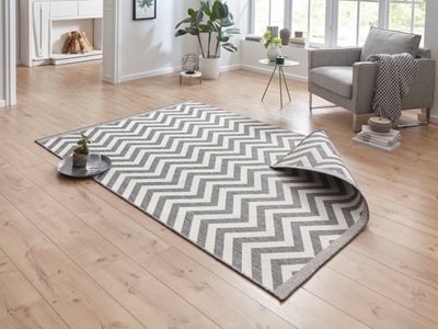 NORTHRUGS, NORTHRUGS Teppich »Palma«, rechteckig, 5 mm Höhe, In-und Outdoor geeignet, Wohnzimmer, Balkon, Terrasse, Garten, Robust, Pflegeleicht, Flachgewebe, Wendbar, NORTHRUGS Teppich »Palma Wendeteppich«, rechteckig, 5 mm Höhe, In-& Outdoor, Wetterfest, Balkon, Läufer, Wohnzimmer, Wasserfest