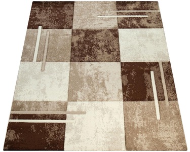 PACO HOME, Teppich, »Diamond 663«, Paco Home, rechteckig, Höhe 18 mm, maschinell gewebt, Paco Home Teppich »Diamond 663«, rechteckig, 18 mm Höhe, Kurzflor, Karo Muster, 3D-Design, ideal im Wohnzimmer & Schlafzimmer