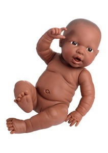 Bayer Design, Bayer Babypuppe ´´Newborn Baby Black Girl´´ (1-tlg.), Bayer Babypuppe »Newborn Baby Black Girl«, (1 tlg.)