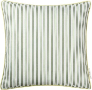 undefined, Kissenhülle »Little Stripes«, (1 St.), mit Rundum-Keder, Tom Tailor Kissenhülle , T-Littlestripes75386-090-45-45 , Grün, Beige , Textil , Streifen , 45 cm , hochwertige Qualität , 003021132704