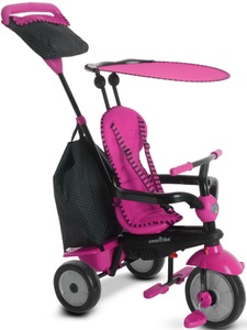 smarTrike, smarTrike ® Glow Touch Steering® 4-in-1 Dreirad, pink - rosa/pink, 