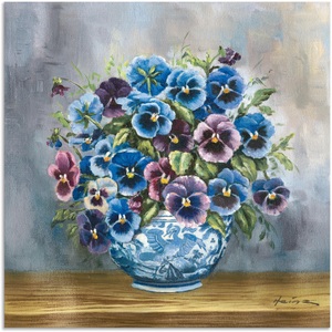 Artland, Artland Wandbild »Stiefmütterchen«, Blumenbilder, (1 St.), in vielen Grössen & Produktarten - Alubild / Outdoorbild für den Aussenbereich, Leinwandbild, Poster, Wandaufkleber / Wandtattoo auch für Badezimmer geeignet, Artland Wandbild »Stiefmütterchen«, Blumenbilder, (1 St.), als Alubild, Outdoorbild, Leinwandbild, Poster, Wandaufkleber