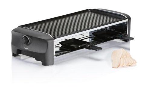 Princess, 8 Grill und Teppanyaki Party, PRINCESS 8 Grill und Teppanyaki Party - Raclette (Schwarz)