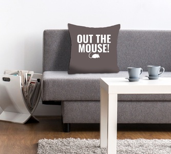 queence Dekokissen »OUT THE MOUSE!«, (1 St.)