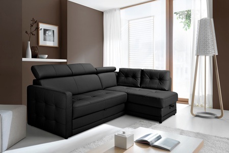 exxpo - sofa fashion, exxpo - sofa fashion Ecksofa, wahlweise mit Bettfunktion und Bettkasten, exxpo - sofa fashion Ecksofa »Arles, Federkern, OTTOs Choice, zeitlos, Breite 225cm, L-Form« wahlweise mit Bettfunktion und Bettkasten, inkl. Kopfteilverstellung