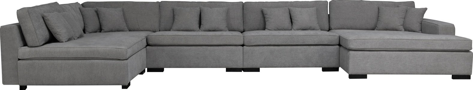 Guido Maria Kretschmer Home&Living, Guido Maria Kretschmer Home&Living Wohnlandschaft »Skara XXL«, Lounge-Sofa XXL mit Federkern-Polsterung, in vielen Bezugsvarianten, auch recycelt, Home affaire Wohnlandschaft »Skara XXL U-Form« Lounge-Sofa XXL mit Federkern-Polsterung, in vielen Bezugsvarianten