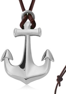 FIRETTI, Firetti Kette mit Anhänger »Anker«, Firetti Kette mit Anhänger »Schmuck Geschenk, Anker«