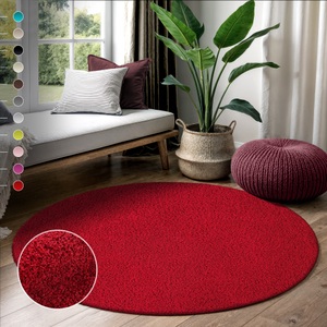 Sanat Hochflor-Teppich »LOCA«, rund, 30 mm Höhe, Wohnzimmer, Langflor, Shaggy, Schlafzimmer