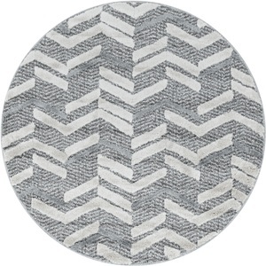 Ayyildiz Teppiche, Ayyildiz Teppiche Teppich »PISA 4705«, rund, 20 mm Höhe, Ayyildiz Teppiche Teppich »PISA 4705«, rund, 20 mm Höhe