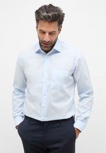 ETERNA Mode GmbH, ETERNA Original Shirt MODERN FIT, MODERN FIT Original Shirt in hellblau unifarben