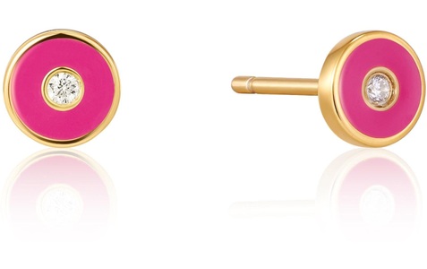 ANIA HAIE, ANIA HAIE Ohrstecker Damen Gold 5mm, 