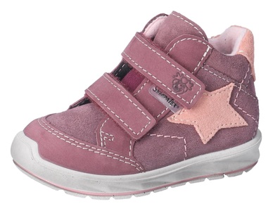PEPINO by RICOSTA, PEPINO by RICOSTA Klettschuh »KIMI«, mit wasserdichter Sympatex-Membran, Klettschuhe KIMI in pflaume