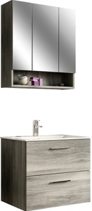 INOSIGN, INOSIGN Badmöbel-Set »York«, (Set), Badmöbel, Breite 60 cm, inkl. Spiegelschrank und Waschtisch, INOSIGN Badmöbel-Set »Lecce«, (Set, 2 St.), Badmöbel, Breite 60 cm, inkl. Spiegelschrank und Waschbecken