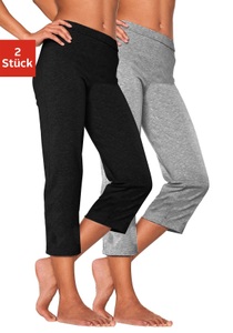VIVANCE, Vivance Caprihose, Vivance active Caprihose mit Gummibund, Loungewear