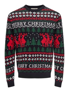 ONLY & SONS Rundhalspullover »ONSX-MAX REG DEER CREW KNIT«