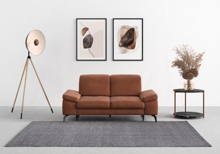 SIT&MORE, sit&more 2-Sitzer »Cabana«, Breite 191 cm, wahlweise mit Sitztiefen- und Kopfteilfunktion, sit&more 2-Sitzer »Cabana« Breite 191 cm, wahlweise mit Sitztiefen- und Kopfteilfunktion