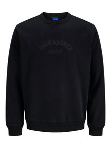 JACK & JONES, Jack & Jones Sweatshirt »JORBLEECKER BRANDING SWEAT CREW BF«