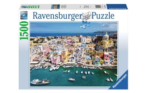 Ravensburger Verlag, Colorful Procida Italy, Ravensburger Puzzle »Blick auf Procida«, (1500 tlg.)