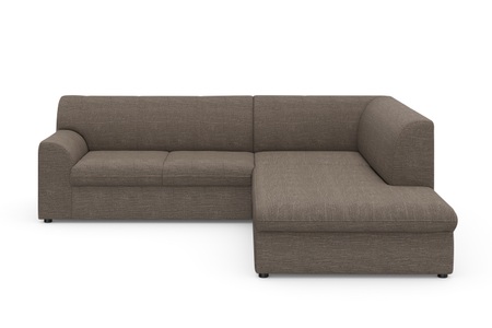 DOMO collection Ecksofa »Topper«, mit Ottomane, wahlweise mit Schlaffunktion