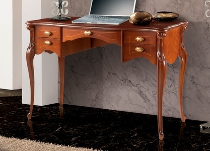 DELAVITA, DELAVITA Schreibtisch »Regina«, Breite 120 cm, Home affaire Schreibtisch »Regina« Breite 120 cm