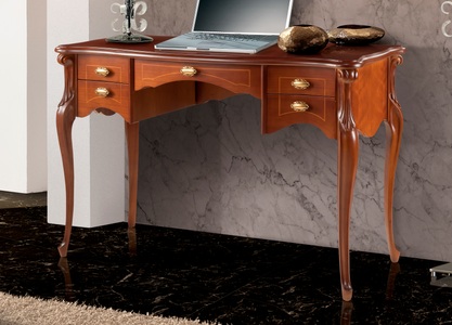 DELAVITA, DELAVITA Schreibtisch »Regina«, Breite 120 cm, Home affaire Schreibtisch »Regina« Breite 120 cm