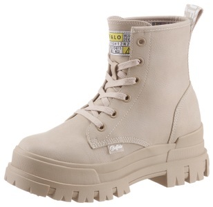 Buffalo, Stiefelette 1622097 Damen Beige 40, Buffalo - Stiefelette 1622097, für Damen, Beige, Größe 40