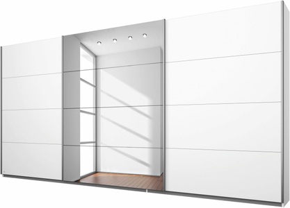 rauch ORANGE, rauch ORANGE Schwebetürenschrank »Dobene«, inkl. Schubkasteneinsatz und Einlegeböden, rauch Schwebetürenschrank »Dobene«, inkl. Schubkasteneinsatz und Einlegeböden