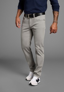 Mans World 5-Pocket-Hose Stretchhose mit Dehnbund