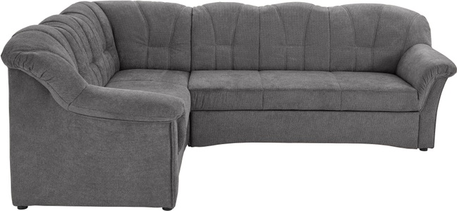 DOMO collection, DOMO collection Ecksofa, DOMO collection Ecksofa »Papenburg B/T/H: 242/190/84 cm L-Form«, wahlweise mit Bettfunktion, Langer Schenkel links oder rechts