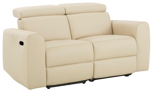 HOME AFFAIRE, Home affaire 2-Sitzer »Sentrano«, wählbar zwischen manueller oder elektrischer Relaxfunktion mit USB-Anschluss, auch in NaturLEDER, Home affaire 2-Sitzer »Sentrano«, 152 cm, man. o. elektr. Relaxfunktion und USB/Kopfverstellung